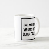 オボイすごいストの才能。コーヒーマグ コーヒーマグカップ (正面右)