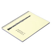 オボエミュージシャンミュージック先生 ノートブック (左側)