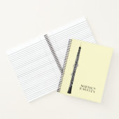 オボエミュージシャンミュージック先生 ノートブック (内部)