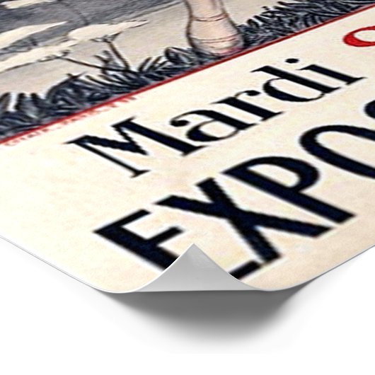 オボンマルシェ ポスター (角)