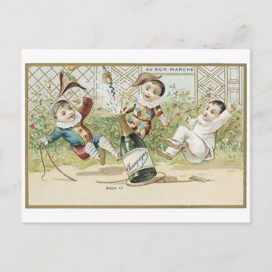 オボンマルシェ ポストカード (正面)