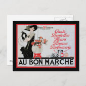 オボンマルシェ ポストカード (正面/裏面)