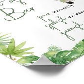 オボーイジャングルサファリベイビーシャワーママママオサバー ポスター (角)