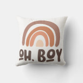 オボーイベビーレインボー クッション (裏面)