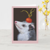 オポッサムカードをティナ カード (黄色い花)