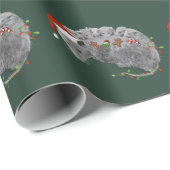 オポッサムクリスマスベビーポッサム包まれたインライト ラッピングペーパー (ロールコーナー)