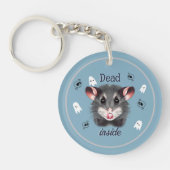 オポッサムデッド内側アクリル キーホルダー (正面)