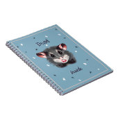 オポッサムデッド内部幽霊とスカル ノートブック (右側)