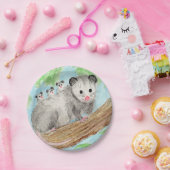 オポッサムママ ペーパープレート (パーティー)