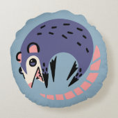 オポッサム円枕 ラウンドクッション (裏面)