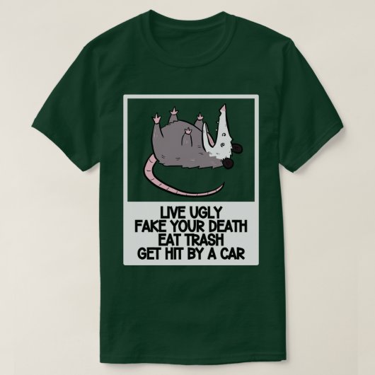 オポッサム引用文19 Tシャツ (デザイン正面)