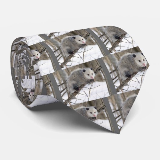 オポッサム愛 ネクタイ (ロール)