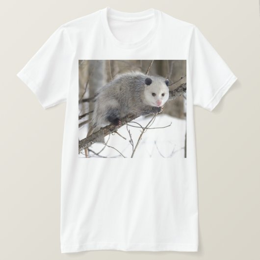 オポッサム愛 Tシャツ (デザイン正面)