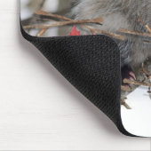 オポッサム自然ホワイトマウスパッド！ マウスパッド (コーナー)