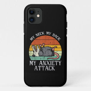 オポッサム 私の首 後ろ 不安発作 ポッサム 歌を iPhone 11 ケース