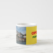 オポルトのパノラマのエスプレッソのコップ エスプレッソカップ (正面)