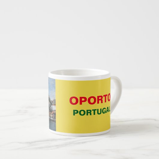 オポルトのパノラマのエスプレッソのコップ エスプレッソカップ (正面右)