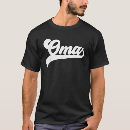 オマのギフト 母の日 オマ Tシャツ (正面)