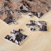 オマインスパイアニ砂漠の風景 ジグソーパズル (側面)