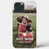 オマケ付きの母の日フォトハート Case-Mate iPhoneケース (裏面)