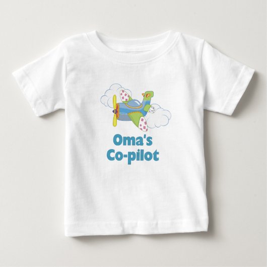 オマズコパイロット ベビーTシャツ (正面)