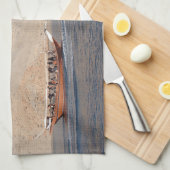 オマニ沿岸の冒険 キッチンタオル (四つ折り)