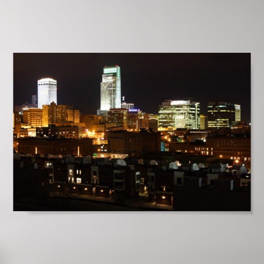 オマハのナイトライト ポスター (正面)