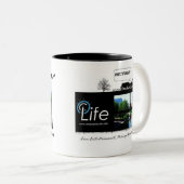 オマハの上に何がありますか。 ツートーンマグカップ (正面右)