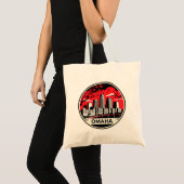 オマハシティネブラスカUSA トートバッグ (正面(商品))
