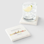 オマハネブラスカのスカイラインWB1 - ストーンコースター (横)