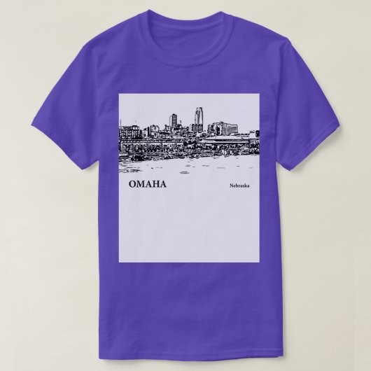 オマハネブラスカ3 Tシャツ (デザイン正面)