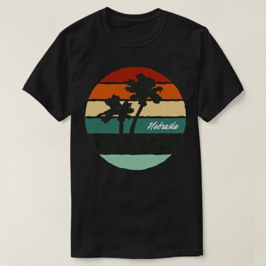 オマハネブラスカ5 Tシャツ (デザイン正面)