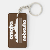 オマハネブラスカ キーホルダー (裏面)