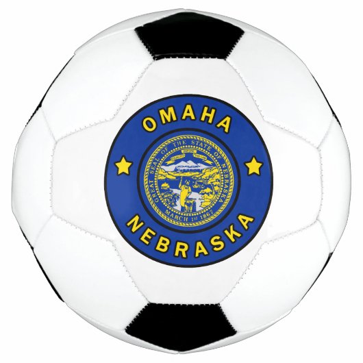 オマハネブラスカ サッカーボール (正面)