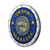 オマハネブラスカ ダーツボード (正面右)