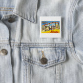 オマハネブラスカNEの古いヴィンテージ旅行記念品 缶バッジ (インサイチュ)