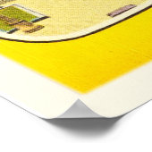 オマハネブラスカNEオールドヴィンテージ旅行土産 ポスター (角)