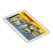 オマハネブラスカNEオールドヴィンテージ旅行土産 マグネット (右側)