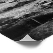 オマハビーチに着岸する着陸船 ポスター (角)