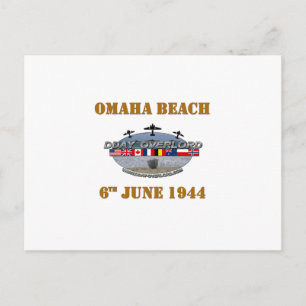 オマハビーチ1944年6月6日 ポストカード