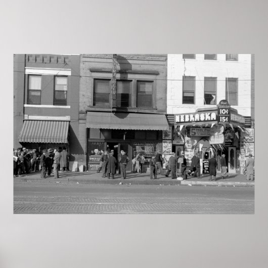 オマハ保保センター1938年 ポスター (正面)