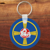 オマハ国旗キーチェーン キーホルダー (正面)