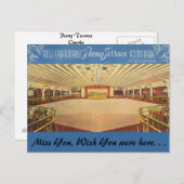 オマハ州ピーニーテラス,ネブラスカ ポストカード (正面/裏面)