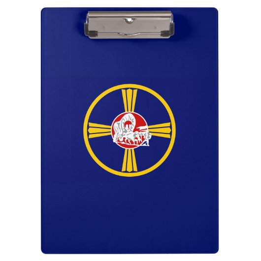 オマハ市国旗(ネブラスカ) クリップボード (正面)