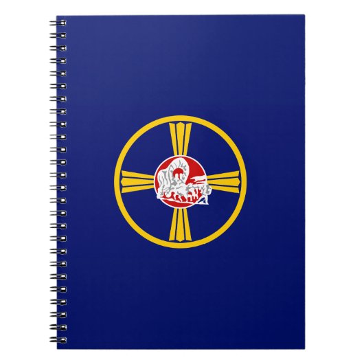オマハ市国旗（ネブラスカ） ノートブック (正面)