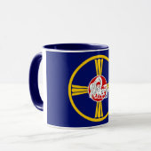 オマハ市国旗（ネブラスカ） マグカップ (正面左)