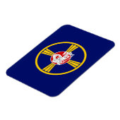 オマハ市国旗（ネブラスカ） マグネット (左側)