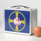 オマハ市旗 メタルランチボックス (インサイチュ)