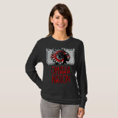 オマハ民族国旗の先住民先住民アメリカンハド Tシャツ (正面フル)