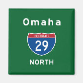 オマハ29 マグネット (正面)